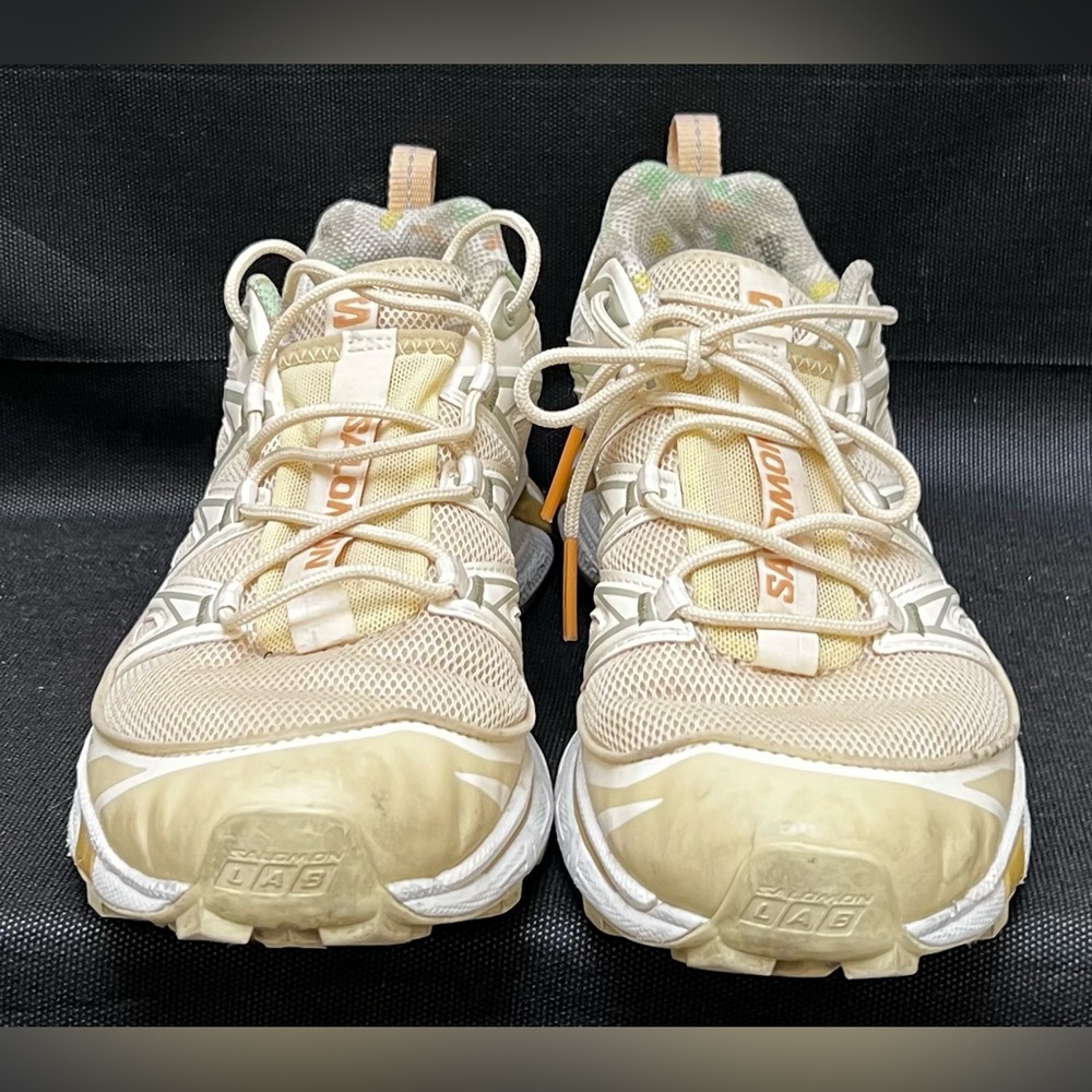 Unisex Size 8.5 SALOMON XT-6 Expanse Cottage Core 'Cream White' 471548 - Picture 3 of 7